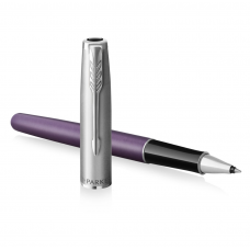 派克 PARKER SONNET 卓爾 入門系列 紫色白夾 寶珠筆